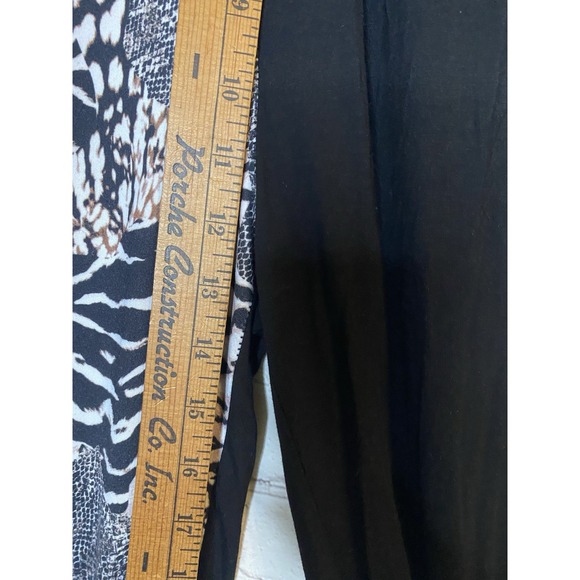 Shein Women's Size S Black Fitted Stretch Jumpsuit Mesh Detail Open Zip Back - Picture 7 of 8